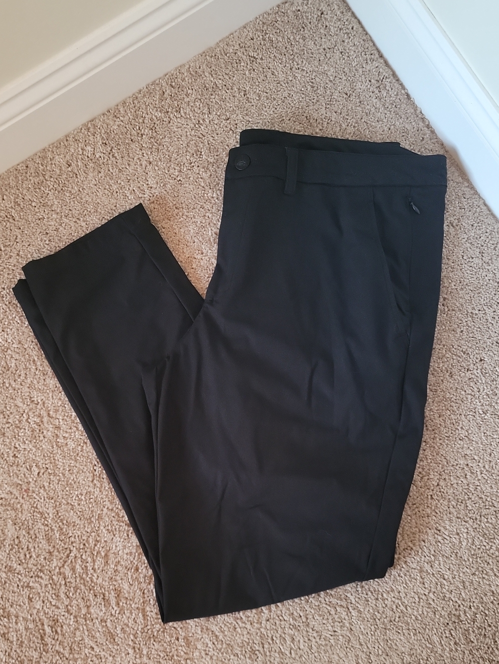 Reebok Black Men's Dress Pants - Straight Fit